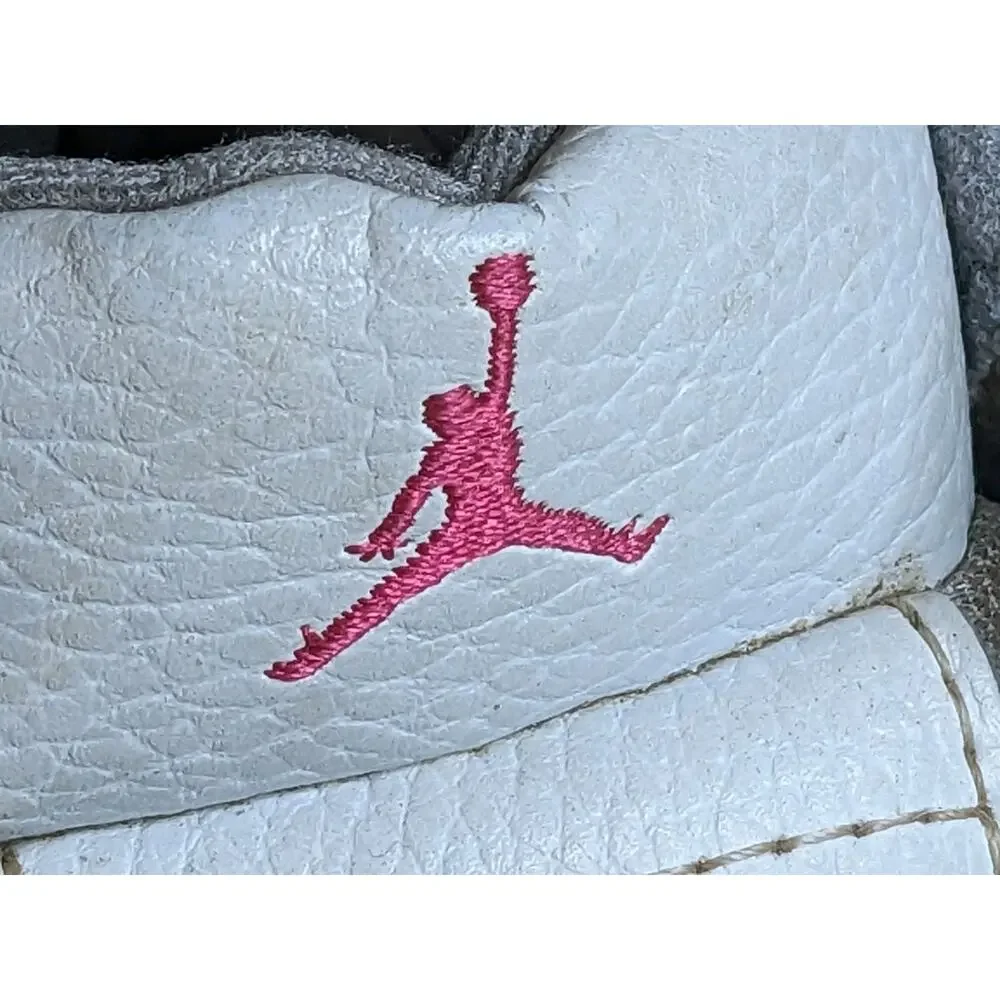 Nike Air Jordan 12 Retro Wolf Grey Vivid Pink Size 6.5Y Youth 510815-029 GS